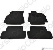 For Renault Megane 2003-2008 Tailored Black Car Floor Mats Carpets 4pc Set