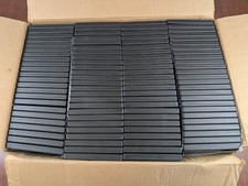 Lot of 98 EMPTY Snap Lock Latch Black DVD Cases CD Video Game Case New Open Box