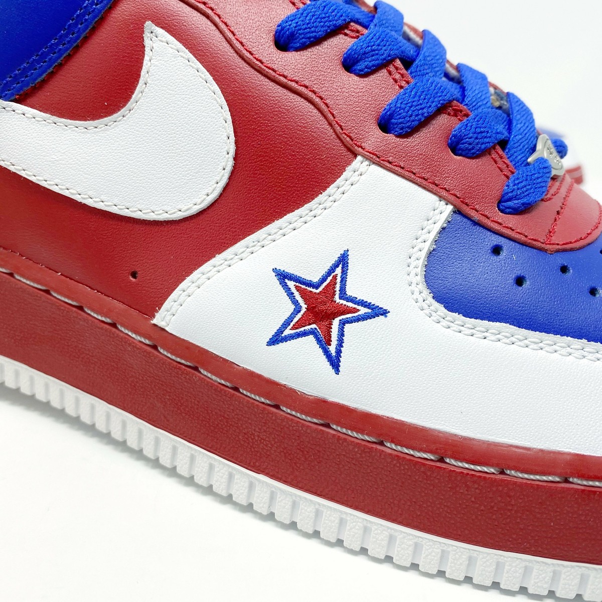 Nike Air Force one Low top NBA All-Star 2005 Denver men Shoe Size 8.5 AF-1 red Nike Air Force 1 Low NBA All-Star 2005 - Denver for Sale  main image 2