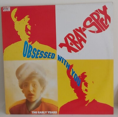 X RAY SPEX OBSESSED WITH YOU VINYL LP RECEIVER UK 1991 NEAR MINT PORKY PRIME CUT