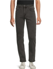 CAVALLI CLASS ROBERTO CAVALLI NWT 295 Slim Straight Faded Dark Gray Jeans 36