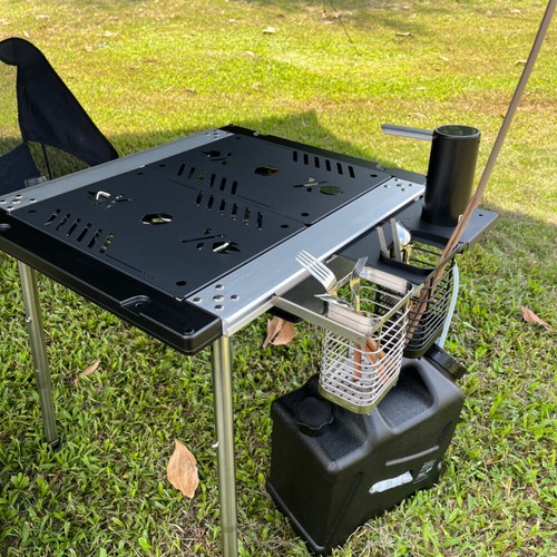 Camping IGT Chopstick Basket with Storage Bag IGT Unit Frame Side Hanging Basket - Picture 8 of 14
