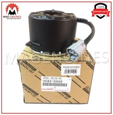 16363-20400 GENUINE OEM MOTOR, COOLING FAN - HIGHLANDER RX400h 3MZFE 1636320400