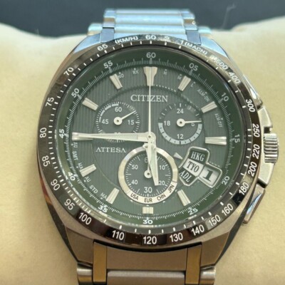 CITIZEN ATTESA H610-T016782 Eco-Drive Titanium Solar Men's Watch