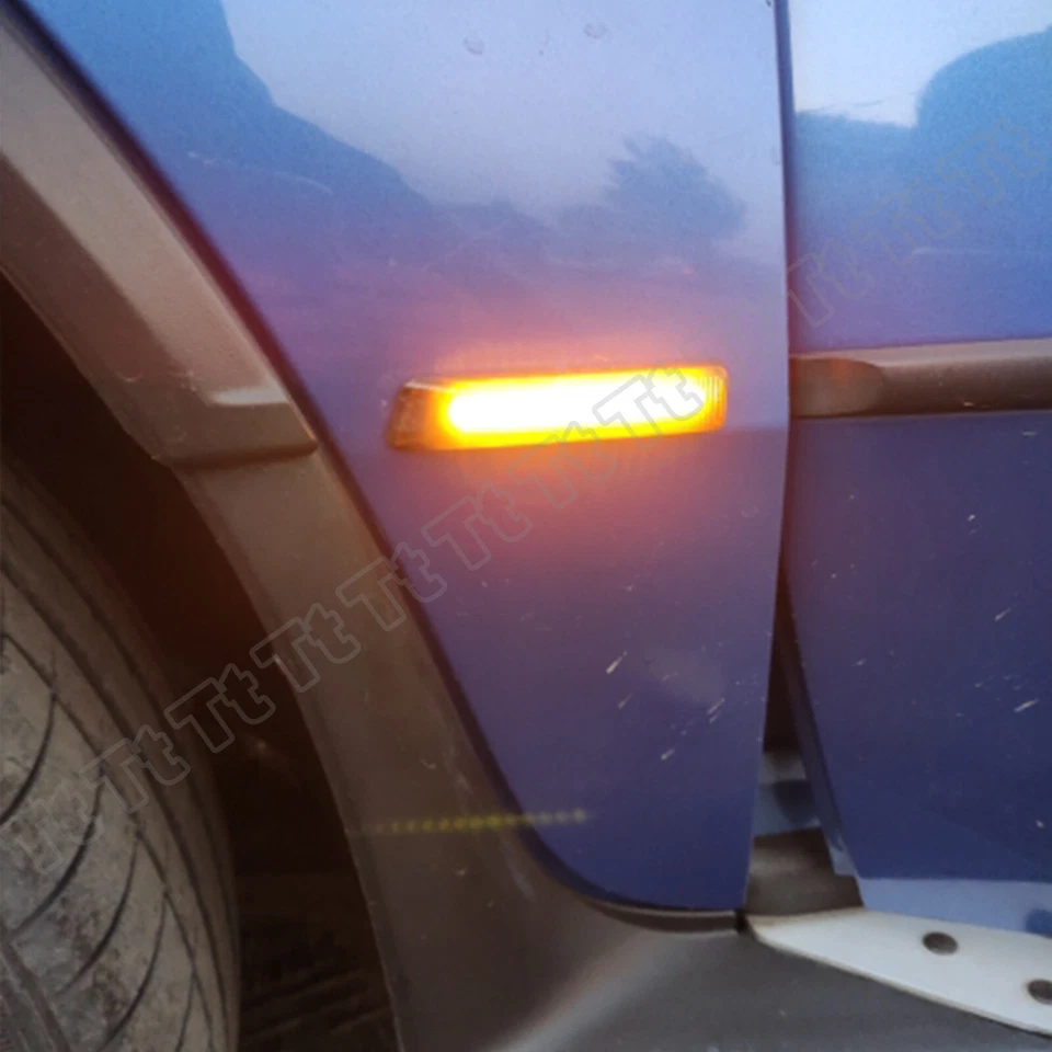 Luces de señalización laterales LED secuenciales para BMW E38 740iL 750iL 2001-06 E46 M3 1995-01 Foto 4 de 4