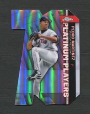 2021 Topps Chrome Update Platinum Player Die Cut #CPDC-4 Pedro Martinez