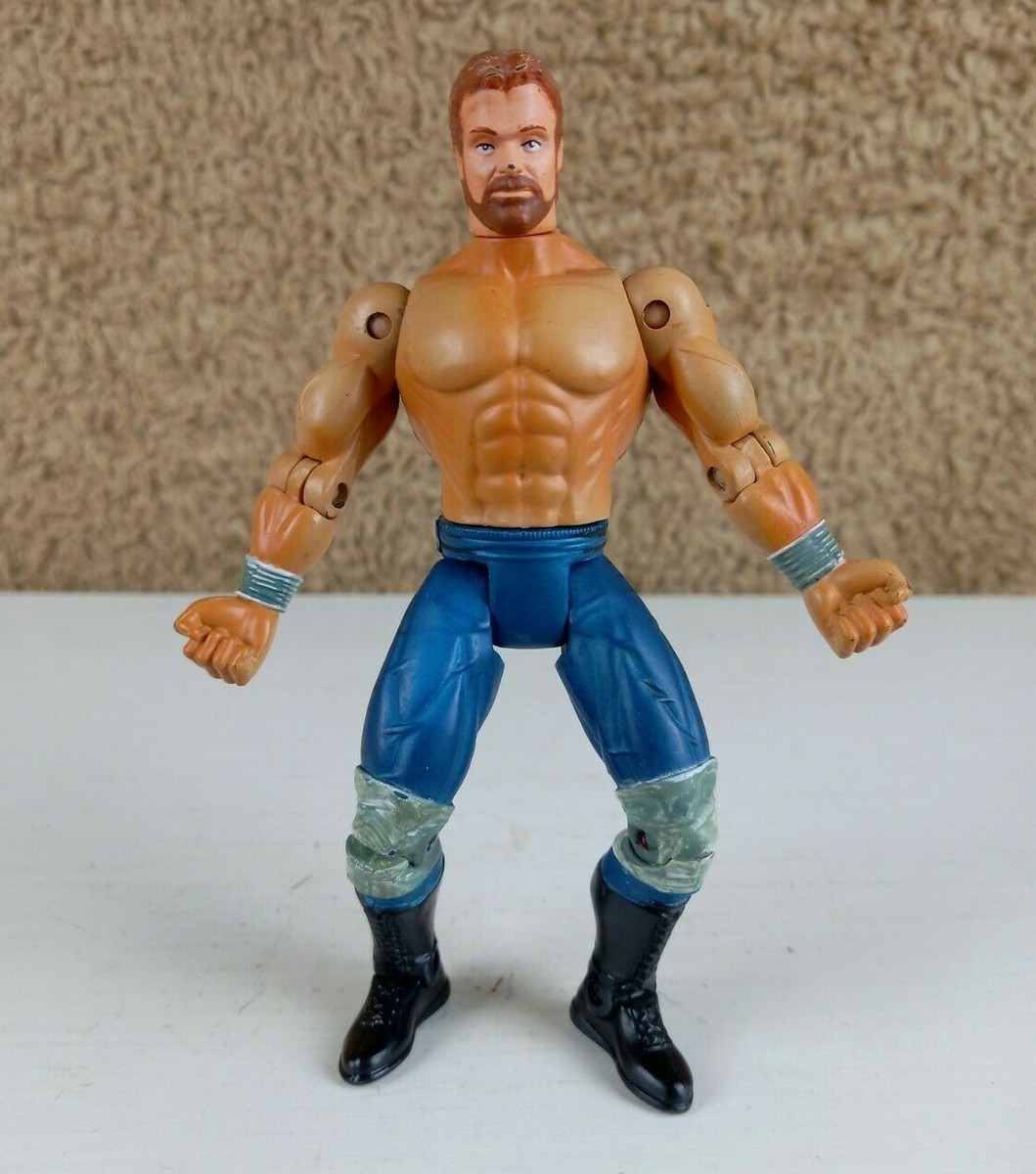 WCW CHRIS BENOIT Blue Pants NWO Ring Fighters 5.5