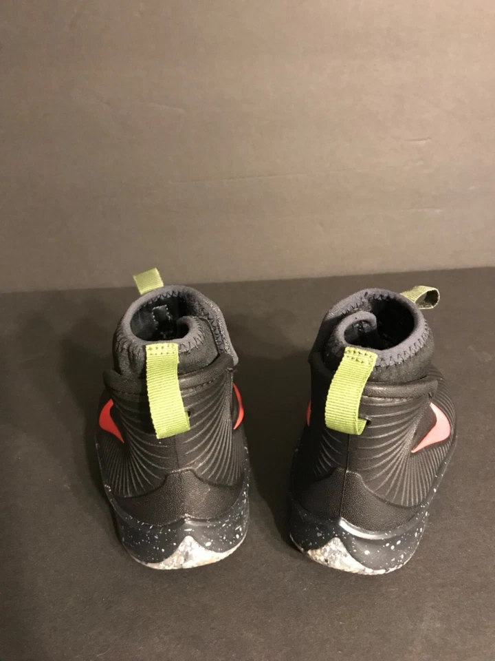 2020 Nike Air Binzie Boot PS “Black Bright Crimson Speckled” Infant Toddler - Image 3 of 4