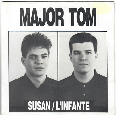 MAJOR TOM Susan L'infante 1986 SP 45 New cold synth Wave Autoproduit DIY