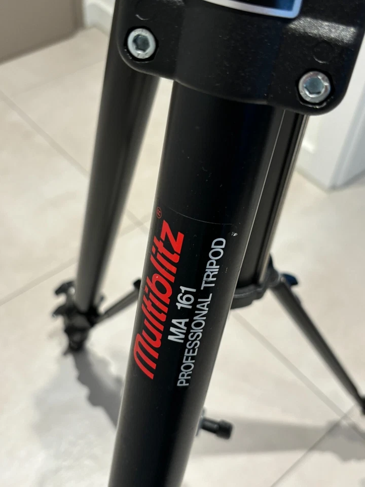 Profi-Großformat Stativ Multiblitz MA-161 mit Kugelkopf Arca Swiss Monoball -RAR - Bild 2 von 4