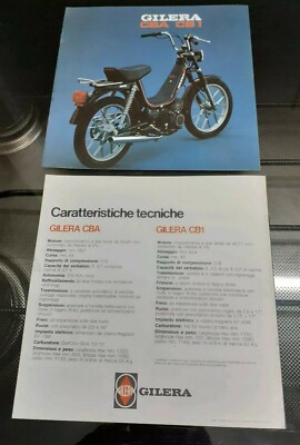 Ciclomotore Motorino Gilera Cba Moto Gilera Cba Gilera 50 Usato