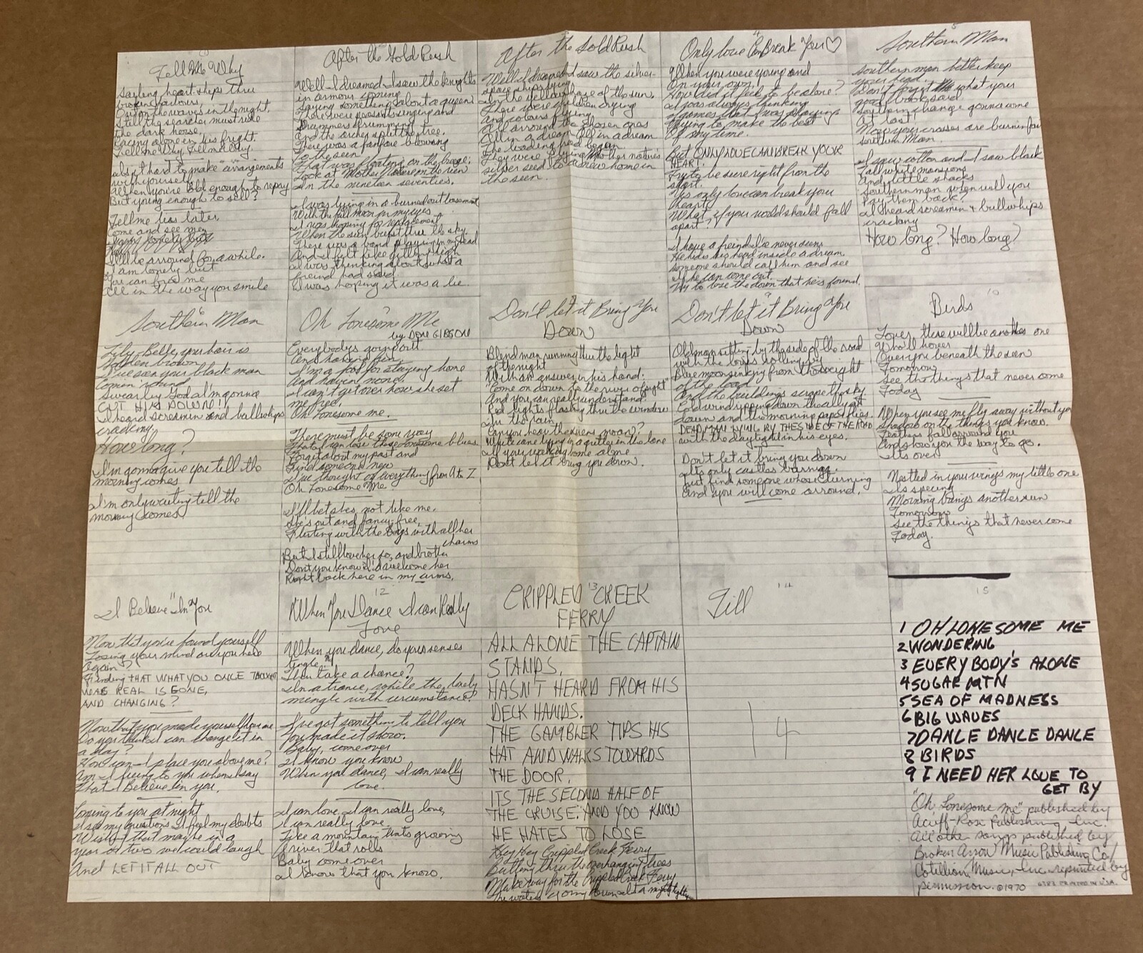 Neil Young After The Gold Rush Reprise Records Msk 22 Vinyl Record Lp Ebay