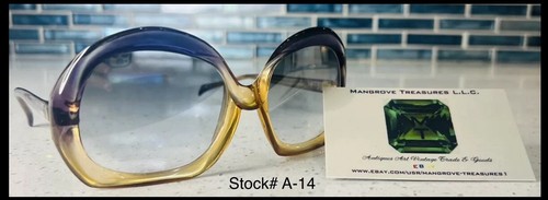 Balenciaga Style Oversized Round Square Multicolor Gradient Exquisite Sunglasses - Picture 17 of 17