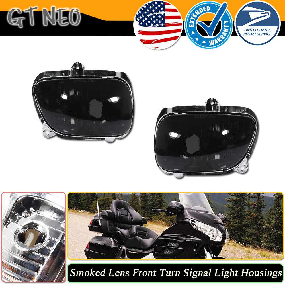 ホンダ　GL1800 新品　スモーク　ターンシグナル　ウィンカー　ジーエル ホンダ GL1800 新品 スモーク ターンシグナル ウィンカー