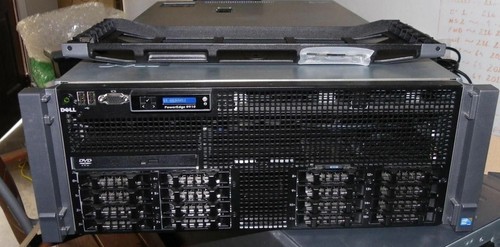 Dell Poweredge R910-4x E7-4860-2.26Ghz 40-CORE-256GB-DDR3-16x300GB 2.5" 10K/H700 - Picture 3 of 4