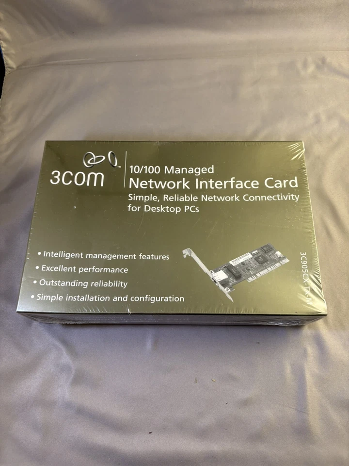 NEW 3Com 3C905CX-TX-M 10/100 MBPS Managed Network Interface Card - Image 2 of 4