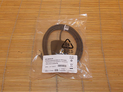NEW Cisco 4G-AE010-R Antenna Extension Base 10-ft cable NEU no Box, antistatic