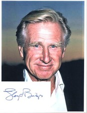 LLoyd Bridges HAND SIGNED AUTOGRAPHED Index Card +8X10 unsigned Photo