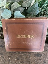 Record Binder Album Records Vintage Various Classic Hits 45 RPM