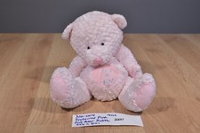Preferred "It's A Girl" Pink Teddy Bear Rattle 2000 Beanbag Plush(310-004)