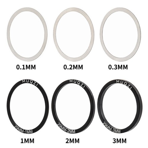 Bike Bottom Bracket Crankset Spacer 6pcs 24/29/30mm For BB86/91/92/BB30 - Picture 30 of 42