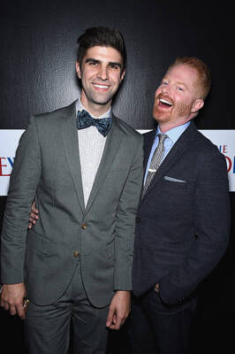 Justin Mikita Actor Jesse Tyler Ferguson at The New Yorker's White - Old Photo 3
