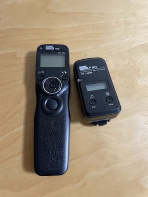 Pixel Pro TW-283TX &RX Wireless Timer Remote Control Shutter Release (no cables)