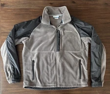 Columbia Jacket Mens XL Interchange Fleece Full Zip Outdoors Layer Warm