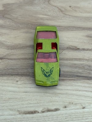 Vintage 1982 Hot Wheels Blackwall 80'S FIREBIRD Yellow/Green Color