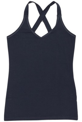 10DAYS Top Damen Trägertop Tanktop Unterhemd Gr. XS Baumwolle Marine... #ipqaxnt