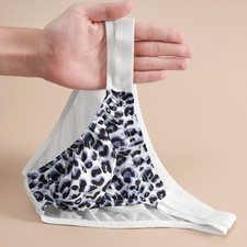 Low Waist Leopard Triangle Panties Lingerie Underwear for Men  Daily Wear