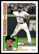 2019 Topps 1984 Baseball Dee Gordon Seattle Mariners #T84-33