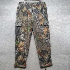 Vtg Redhead Pants Men's Size XL Camouflage Cargo Fleece Straight Leg Made In USA