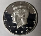 1999-S Kennedy Half Dollar Proof 90% Silver