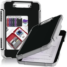 Thicker Clipboard with Storage, Internal Pen Pouch Included, A4 / Letter Siz