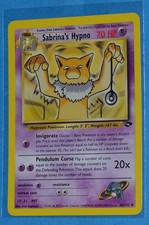 Sabrina's Hypno 56/132 - EX - Gym Challenge - Pokemon Karte ENG