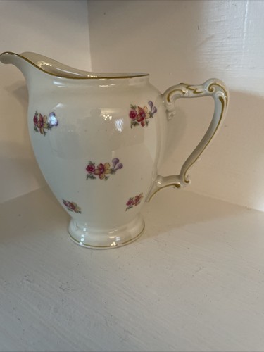 Vintage H & C SELB Bavaria Germany Heinrich CHRISTINE Floral Creamer Pitcher - Picture 1 of 6
