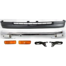 Bumper Kit For 1995-1997 Toyota Tacoma Chrome Steel Front