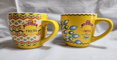  2 vintage Nestle Abuelita Arte Oaxaca and Chiapas 