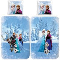 Frozen BettwäSche Die EisköNigin Sven 100% Baumwolle Biber 135X200 Cm 80X80 Cm