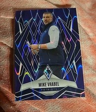 2025 Panini Phoenix - Mike Vrabel purple parallel 19/49 NEW ENGLAND PATRIOTS 