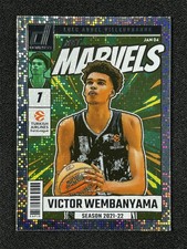 2024-25 Panini Donruss Euroleague Basketball Victor Wembanyama #21 Net Marvels
