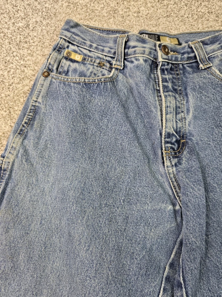 Pantalones de mezclilla Southpole Carpenter para niños 12 azules calce suelto Hammer Loop Y2K Foto 2 de 4