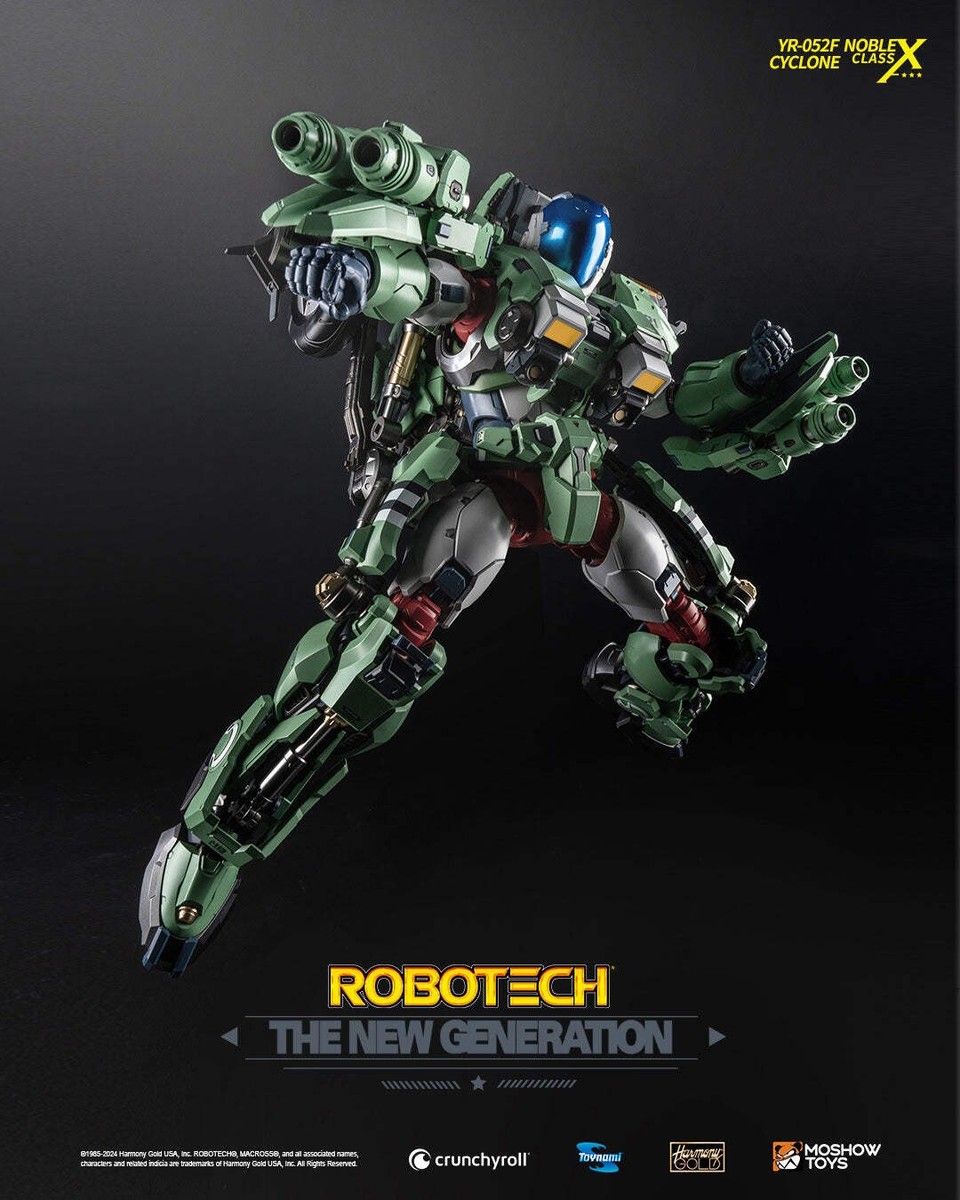 Moshow Toys RoboTech The New Generation YR-052 F Cyclone Action