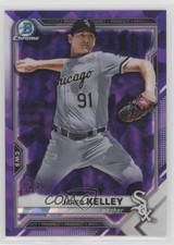 2021 Bowman Chrome Sapphire Prospects Purple Refractor 25/25 Jared Kelley 0qp1