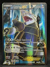 Aggron EX (153 Full Art) Ultra Rare XY - Primal Clash 153/160 NM on eBay