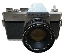 Vintage Mamiya/Sekor 500TL 35mm Film SLR  55mm f/1.8 SX Lens Tested Shutter
