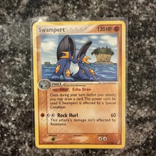Pokémon TCG Swampert Holo Rare 27/100 2006 EX Crystal Guardians Vintage Card on eBay