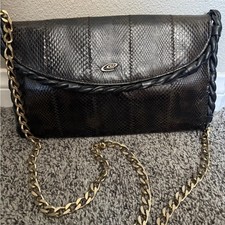 Vintage Lancel Snakeskin Shoulder Bag   Made ...