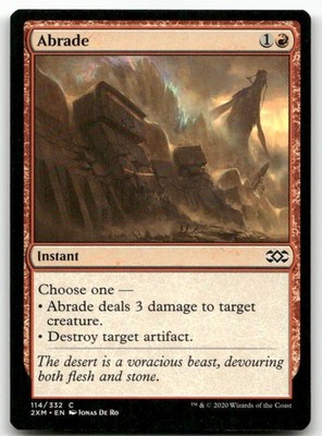 Abrade #114 (NM) Double Masters 2XM Magic MTG